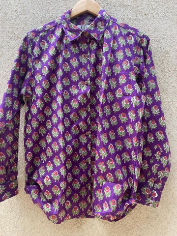 Floral Oversized Shirt for Women NAAN By Ratikha Venugopal