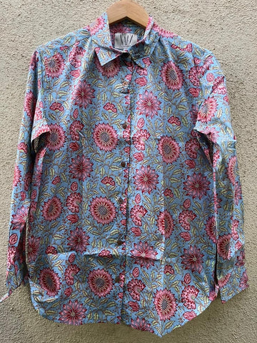 NAAN Floral Oversized Shirt for Women X Ratikha Venugopal