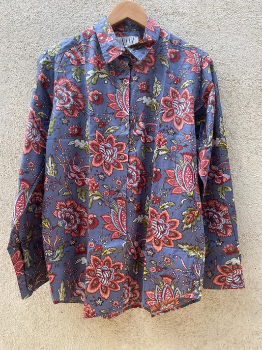 Floral Oversized Shirt for Women NAAN By Ratikha Venugopal