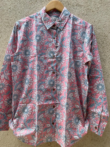 Floral Oversized Shirt for Women X Ratikha Venugopal