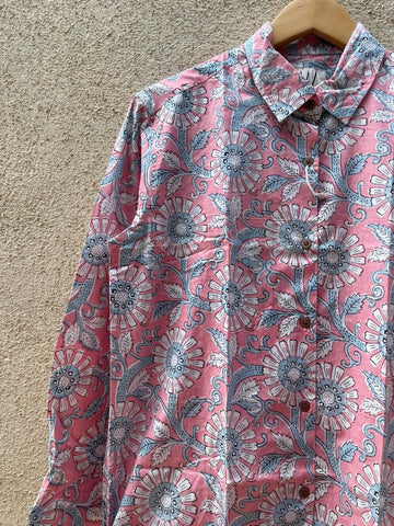 Floral Oversized Shirt for Women X Ratikha Venugopal