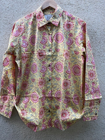 Floral Oversized Shirt for Women NAAN By Ratikha Venugopal