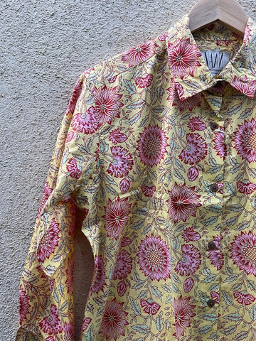 Floral Oversized Shirt for Women NAAN By Ratikha Venugopal