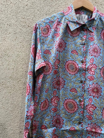 NAAN Floral Oversized Shirt for Women X Ratikha Venugopal