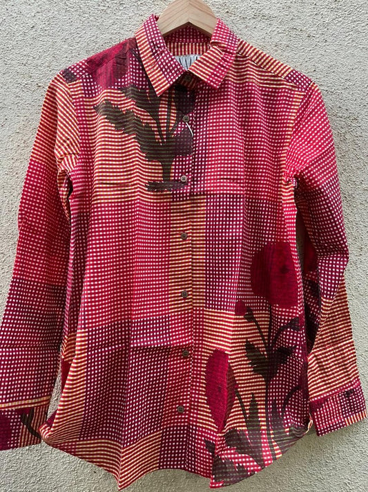 Floral Oversized Shirt for Women X Ratikha Venugopal