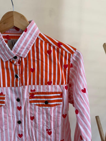 Niva Floral Vintage Womens Cotton Shirt by NAAN by Ratikha Venugopal ( Pre book - dispatch by 10th July )
