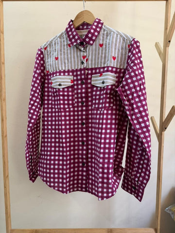 Niva Floral Vintage Womens Cotton Shirt by NAAN by Ratikha Venugopal ( Pre book - dispatch by 10th July )