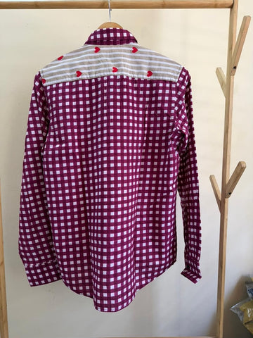 Niva Floral Vintage Womens Cotton Shirt by NAAN by Ratikha Venugopal ( Pre book - dispatch by 10th July )