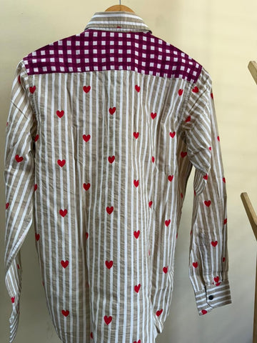 Niva Floral Vintage Womens Cotton Shirt by NAAN by Ratikha Venugopal ( Pre book - dispatch by 10th July )