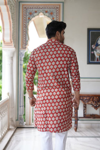 Plus Size Long Kurtas for Men