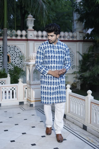 Plus Size Long Kurtas for Men