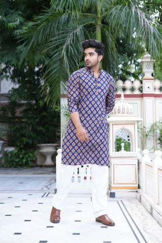 Plus Size Long Kurtas for Men