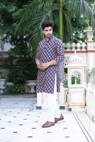 Plus Size Long Kurtas for Men
