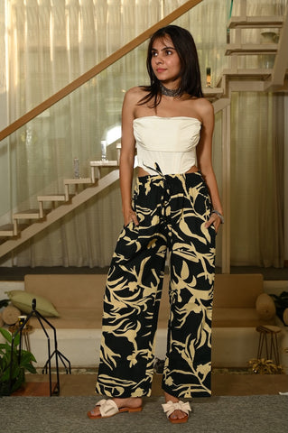 Women Printed Free Size Palazo Pant