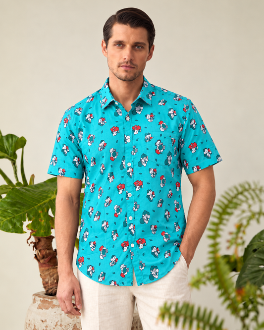 Cotton Blend Casual Shirt For Men