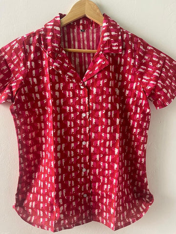 Kartikeya Jaipur Cute Elephant Half Sleeve Shirt