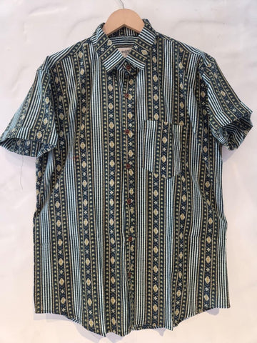 Classic Cotton Printed Half Sleeves Shirt for Men