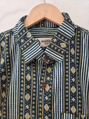 Classic Cotton Printed Half Sleeves Shirt for Men