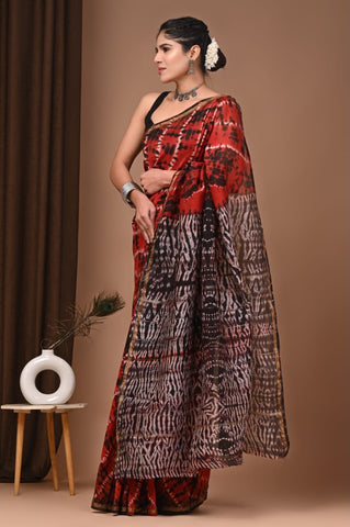 Beautiful Chanderi Saree with Blouse