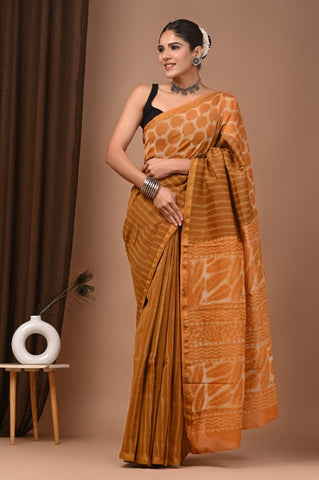 Beautiful Chanderi Saree with Blouse