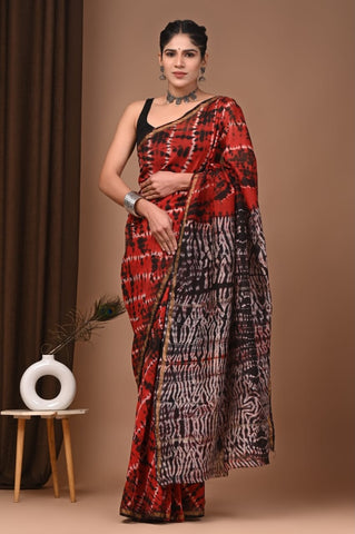 Beautiful Chanderi Saree with Blouse