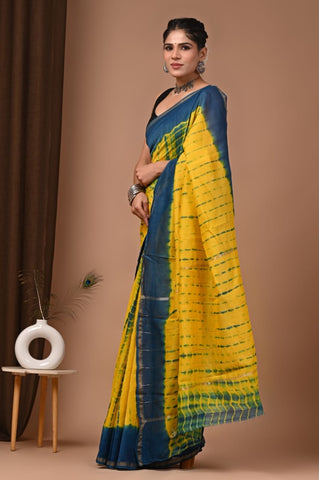 Beautiful Chanderi Saree with Blouse