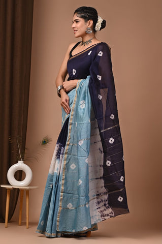 Beautiful Chanderi Saree with Blouse