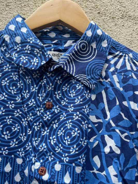 Classic Indigo Oversized Shirts for Mens - Limited Edition