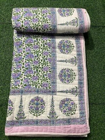 PREMIUM JAIPURI QUILTED BEDCOVER