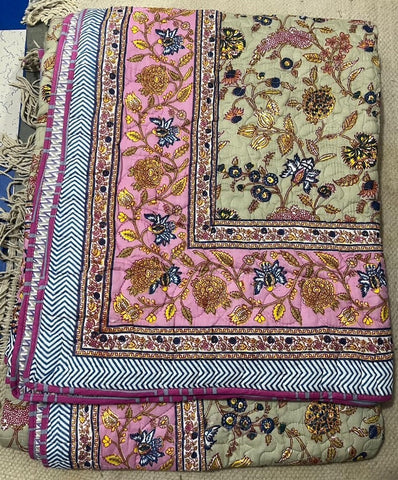 PREMIUM JAIPURI QUILTED BEDCOVER