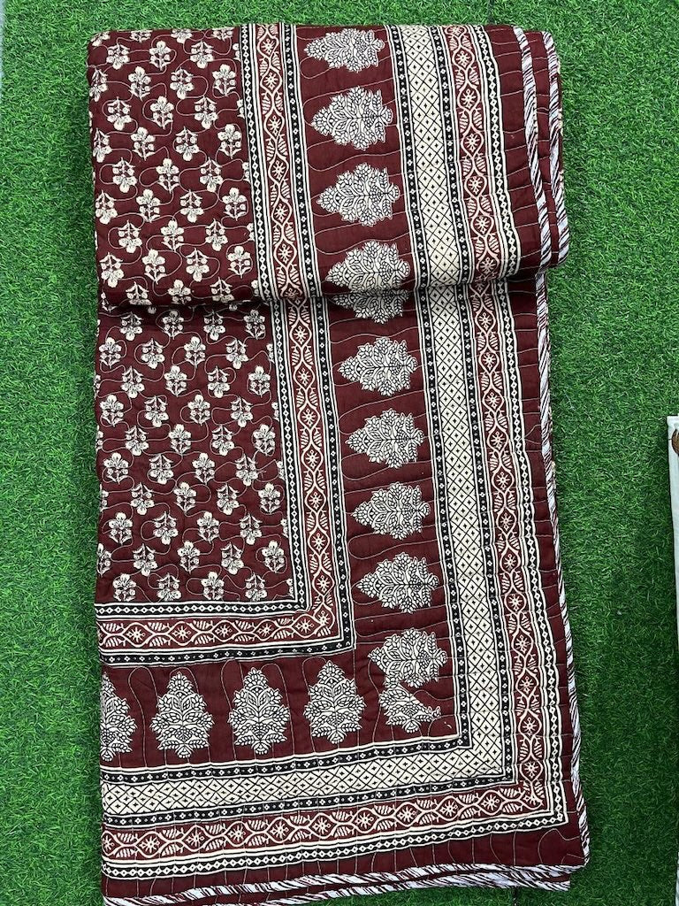 PREMIUM JAIPURI QUILTED BEDCOVER