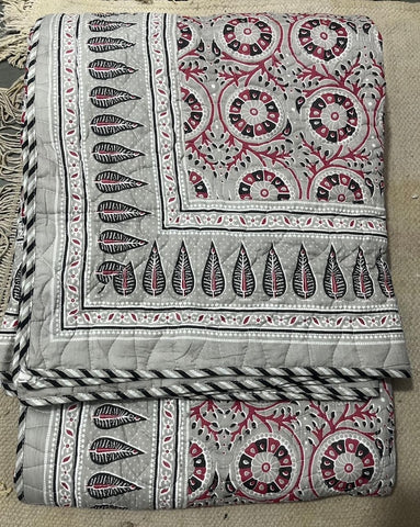 PREMIUM JAIPURI QUILTED BEDCOVER
