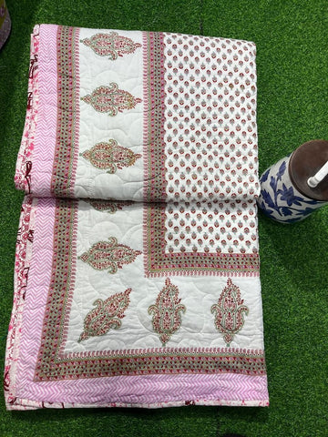 PREMIUM JAIPURI QUILTED BEDCOVER