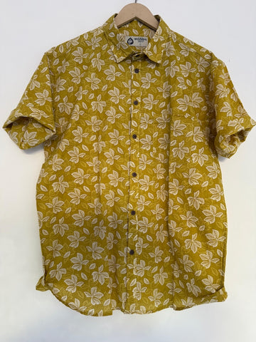 Floral Print Cotton Casual Shirt for Men