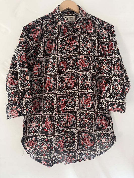 Kalamkari Print Cotton Full Sleeves Shirts for Men