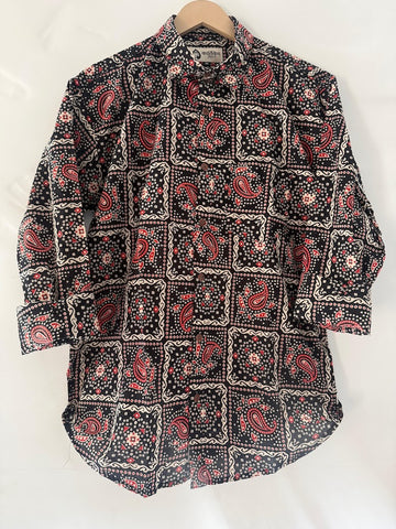 Kalamkari Print Cotton Full Sleeves Shirts for Men