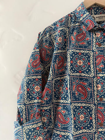 Classic Full Sleeve Kalamkari Print Shirt for Men