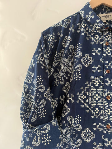 Floral Print Casual Shirt for Men By Kartikeya Jaipur