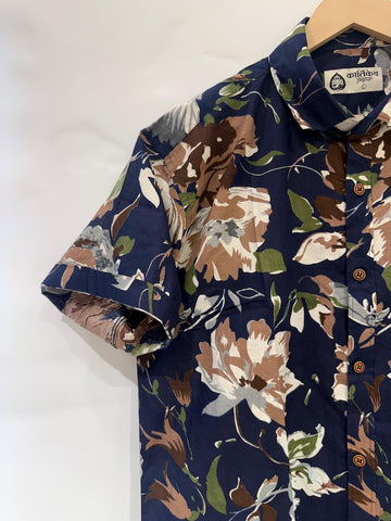 Classic Floral Print Shirt For Mens By Kartikeya Jaipur - Goa Vibe