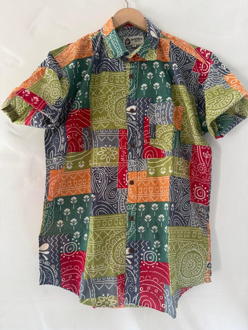 Colorful Stylish Designer Cotton Shirt for Men - Limited Edition