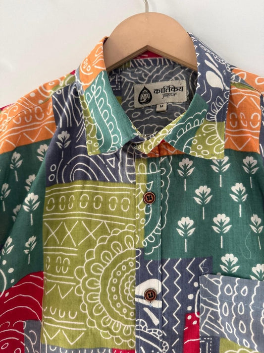 Colorful Stylish Designer Cotton Shirt for Men - Limited Edition