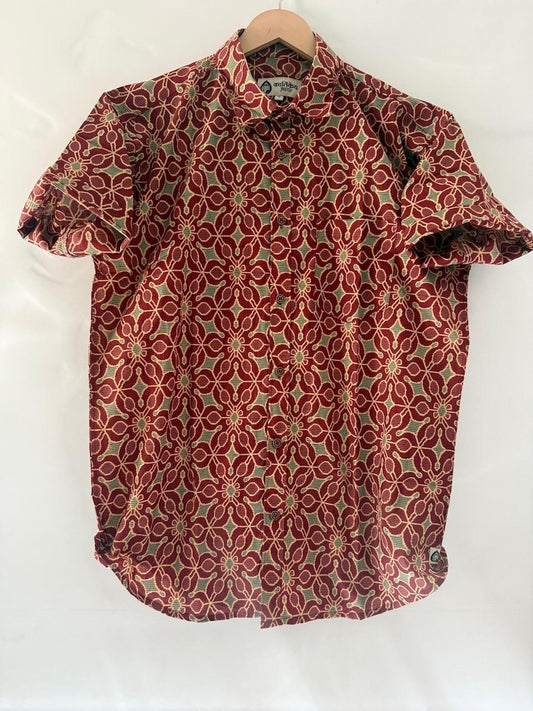 Floral Print Cotton Shirt for Men By Kartikeya Jaipur