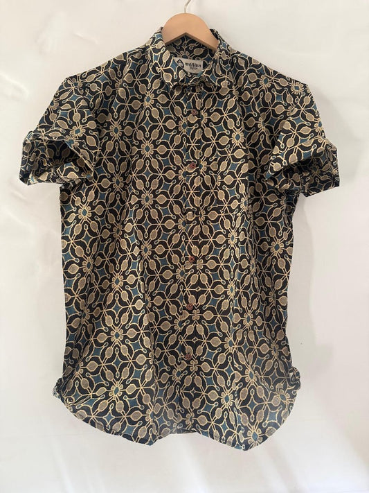 Floral Print Cotton Shirt for Men By Kartikeya Jaipur