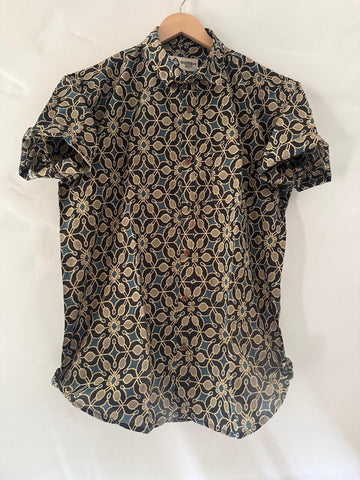 Floral Print Cotton Shirt for Men By Kartikeya Jaipur