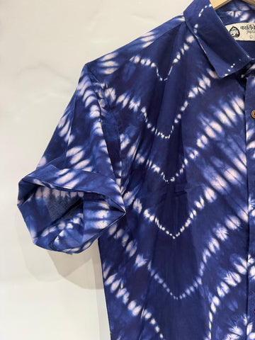 Kartikeya Jaipur Tie & Dye Handcrafted Cotton Shirt - Limited Edition