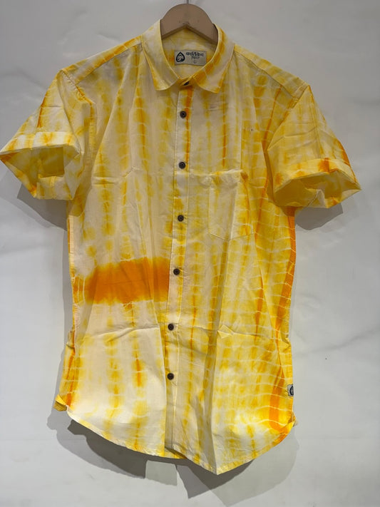 Kartikeya Jaipur Tie & Dye Handcrafted Cotton Shirt - Limited Edition