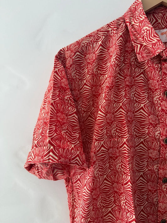 Lion King Printed Cotton Shirts For Men
