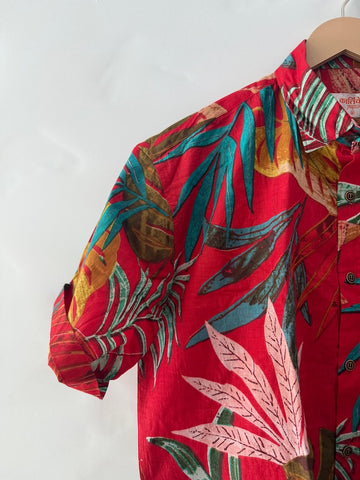 Floral Print Cotton Shirts For Men - Goa Vibe
