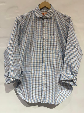Mens Mini Checkered Every Day Wear Premium Cotton Shirt