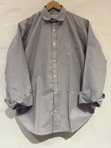 Mens Mini Checkered Every Day Wear Premium Cotton Shirt
